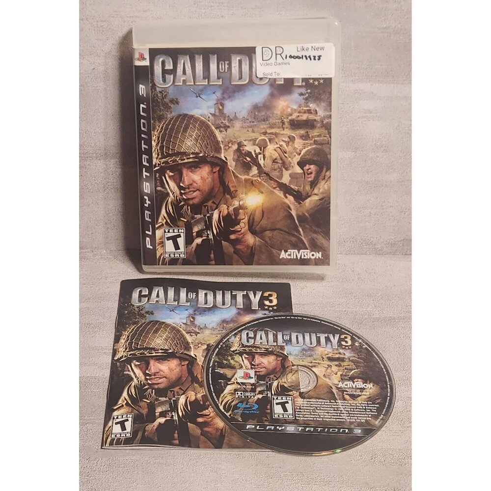 Call of Duty 3 for PlayStation 3